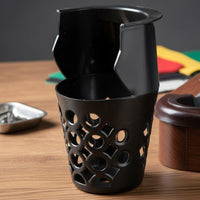 Pool Table Pocket Receptacle Elongated Billiard Ball Basket Perforated for Game Rooms