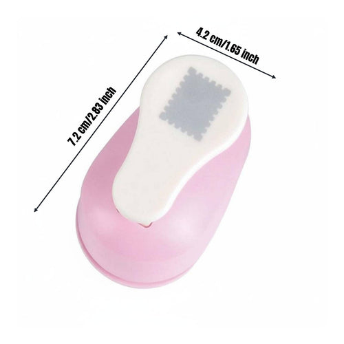 Postage stamps Punch Portable stamps Shape Paper Cutter Easy to Use Scrapbooking Hole Punch for Journaling
