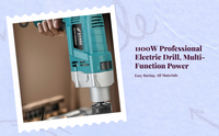Variable speed high-power drill