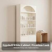 Cosmetic Display Cabinet Large Capacity Cosmetic Display Shelf Sturdy Construction Beauty Salon Storage Rack for Retailers, Homeowners, Spa, Showroom