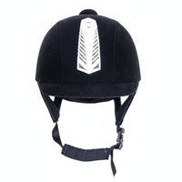 Shock-Resistant-Resistant Adjustable Riding Helmet Breathable Horse Riding Helmet Lightweight Equestrian Safety Set Padded Chin Strap for Children, Women, Beginners, Competition, Training, Lessons