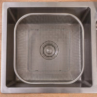 Retractable Colander Kitchen Sink Colander, Stainless Steel Colander Kitchen Drain Basket, Telescopic Stainless Steel for Washing Vegetables