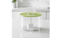 Pet Water Drinking Station USB-Powered Cat Water Drinking Station Transparent for Cats, Small Pets, Tabletop, Countertop