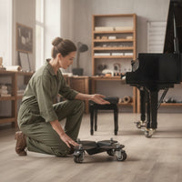 Heavy-Duty Piano Moving Dolly Swivel Piano Dolly Portable Furniture Mover Sturdy for Studios
