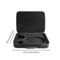 Hard-Sided receiver Case Lightweight Storage Bag with Handle Reinforced Travel Organizer for Journeyers