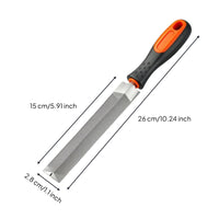 Double-Cut Tool Sharpening Tool for Deburring