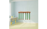 Hanging Reaction Toy with Foam Sticks Suspended Falling Sticks Game Response Stick Game Interactive Hand Eye Coordination Toy