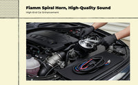 12V Waterproof Car Horn, Double Tone