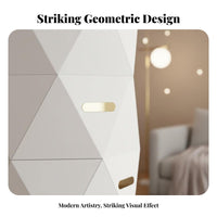 Modern & design 5-Drawer Storage cabinet complimentarystanding Sculpted Front 5-Drawer Cabinet adaptable Chest of Drawers Space-Saving for Design aficionados, Apartment Dwellers, Bedroom, Living Room, Entryway, Hallway