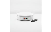 Tabletop Motorized Rotating Display Stand Slim Rotating Display Stand Compact Photography Turntable 360° for Photographers, Online Sellers, Livestreamers, Livestreaming
