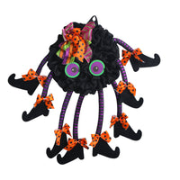 Halloween Spider Door Hanger Creative Wreath Party Decoration