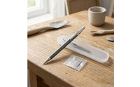 Precision Ceramic Drawing Pen with Replacement Nibs Telescopic Ceramic Plotting Pen Metal for Potters