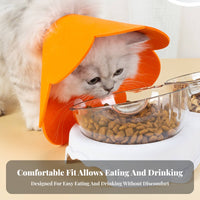 Flower Elizabethan Lightweight Flower Shape Pet C Single Easy to Easy to Maintain Gentle Elizabethan for Cats, Small Dogs, Post-Surgery Recovery