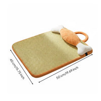 Dog Cooling Bed Fuzz-Resistant Cleanable Pet Sleeping Pad Removable Cover