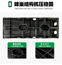 Car Maintenance Ramp with Anti-Slip Plastic