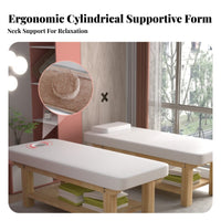 Spa Bed Face Cradle Pillow Ergonomic Support Beauty Bed Headrest Quick Spring-Back Massage Table Face Pillow for Estheticians, Physical Center
