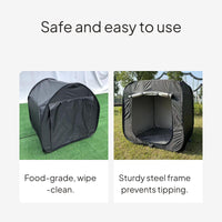 Blackout Sensory Tent Portable Blackout Quick-Setup Tent Easy Storage Spring-up up Playhouse for Kids, Young Children