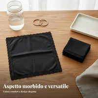 White Cotton Handkerchief Paintable Surface White Lace Handkerchief Reusable