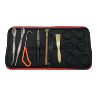 Bonsai Tool Kit Outdoor Bonsai Tools with Roll-up Case Long-Lasting for Workshop