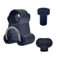 Folding Bike Clamp with Fixing Screw Small Head Tube Latch Clamp Replacement