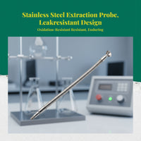 Exhaust Gas Analyzer Probe, Stainless Steel emission gas emission gasllection Probe, Gas Analysis, Vehicle Emissions Testing, Automotive Diagnostics, Extended Handle