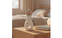 Romantic Candle Holder with Heart Cutouts Giftable Decorative Candle Holder High Quality Resin Figurine Premium for Table Centerpiece