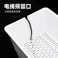 乌龟保温盒发色专用养龟缸孵化饲养箱黄缘龟蛋龟育苗隔离盒沉淀板