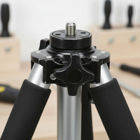 Adjustable-Height Tripod Stand Foldable Floor Holder Rubber Feet