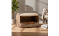 Den Dog Bed Cozy Dog Bed Canine Den house Soft for Dogs, Pets