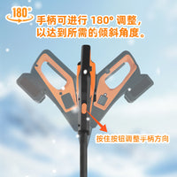 锂电扫雪机家用庭院除雪机电动小型学校道路清雪机公园电动除雪