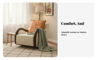 Upholstered Rocking Chair Comfortable Upholstered Highspine reclining chair Reclining Function Indoor Furniture for Parents, Living Room, Bedroom, study corner