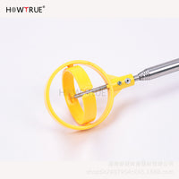 高尔夫捡球器不锈钢捞球杆 8节捡球器双簧头捡球器厂家批发
