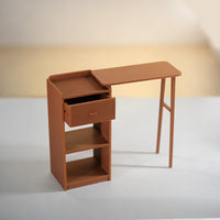 Miniature Dollhouse 1:12 Shelf, Home Bar, Simulated Mini Furniture for Dolls, Pretend Play Toy Model
