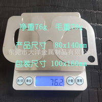 皮具切割角尺R定规 不锈钢圆尺 手工皮革工具圆弧尺子角度尺
