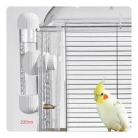 Parrot Water Dispenser Leak-Proof Automatic Bird Waterer Easy Top-Fill
