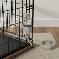 Raised Pet Water Bottle Easy to Clean Elevated Pet Waterer Dog Water Bottle for Young Dogs, Kittens