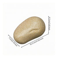 Pebble Key Box Speckled Finish Pebble Key Box Discreet Hiding House Accessory for Entryway