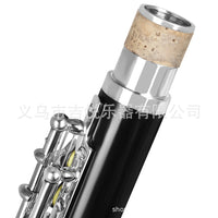 SLADE Ebony Piccolo in C with Silver-plated Keys