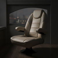 Marine Driver Seat Thick Helmsman Chair with Armrests High-Back Boat Chair for Captains