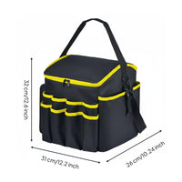Tool Organizer Bag Multiple Pockets Carpentry Tool Bag Lightweight for Workshop