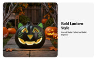 Freestanding Halloween Pumpkin Lantern