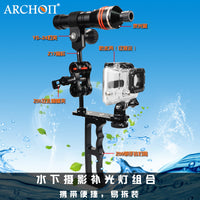 ARCHON奥瞳 D11V-II D15VP V10S潜水手电筒夹子YS26/YS24