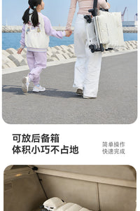 批发多功能儿童手推车可便携折叠椅可躺高承重成人户外旅行代步车
