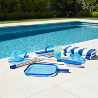 Jet Suction Pool Cleaner Portable Cleaning Supplies Aluminum Pole