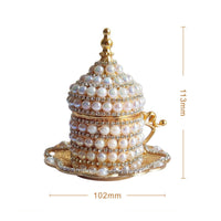 Turkish Coffee Cup Set Elegant Design Tableware Easy to Clean