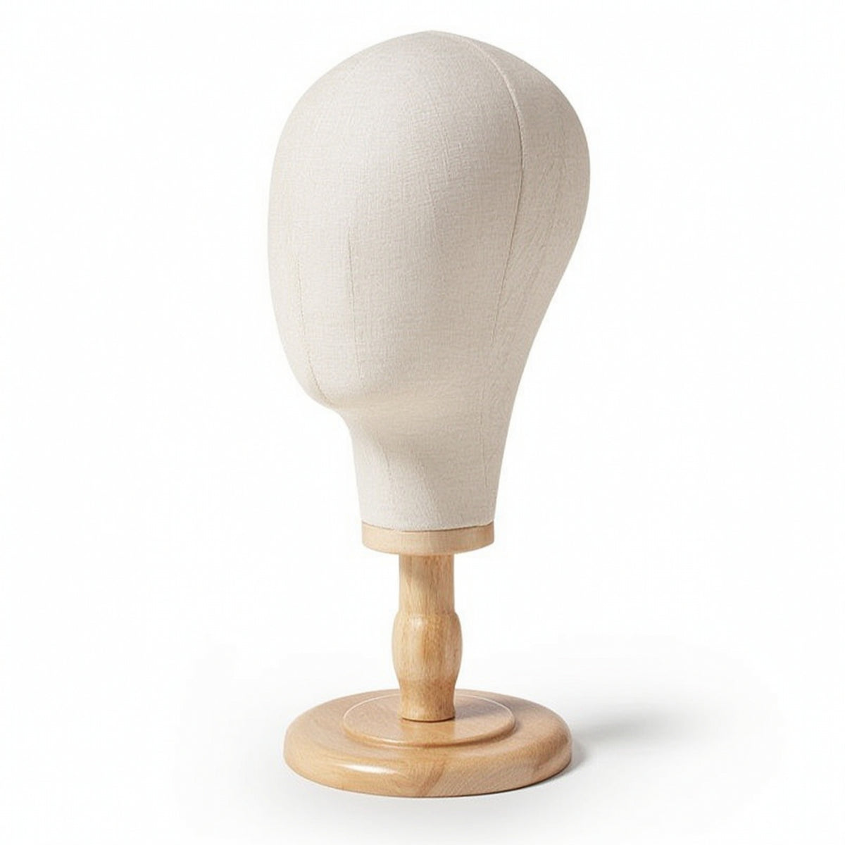Linen Mannequin Head Professional Fabric Mannequin Head Quick Setup