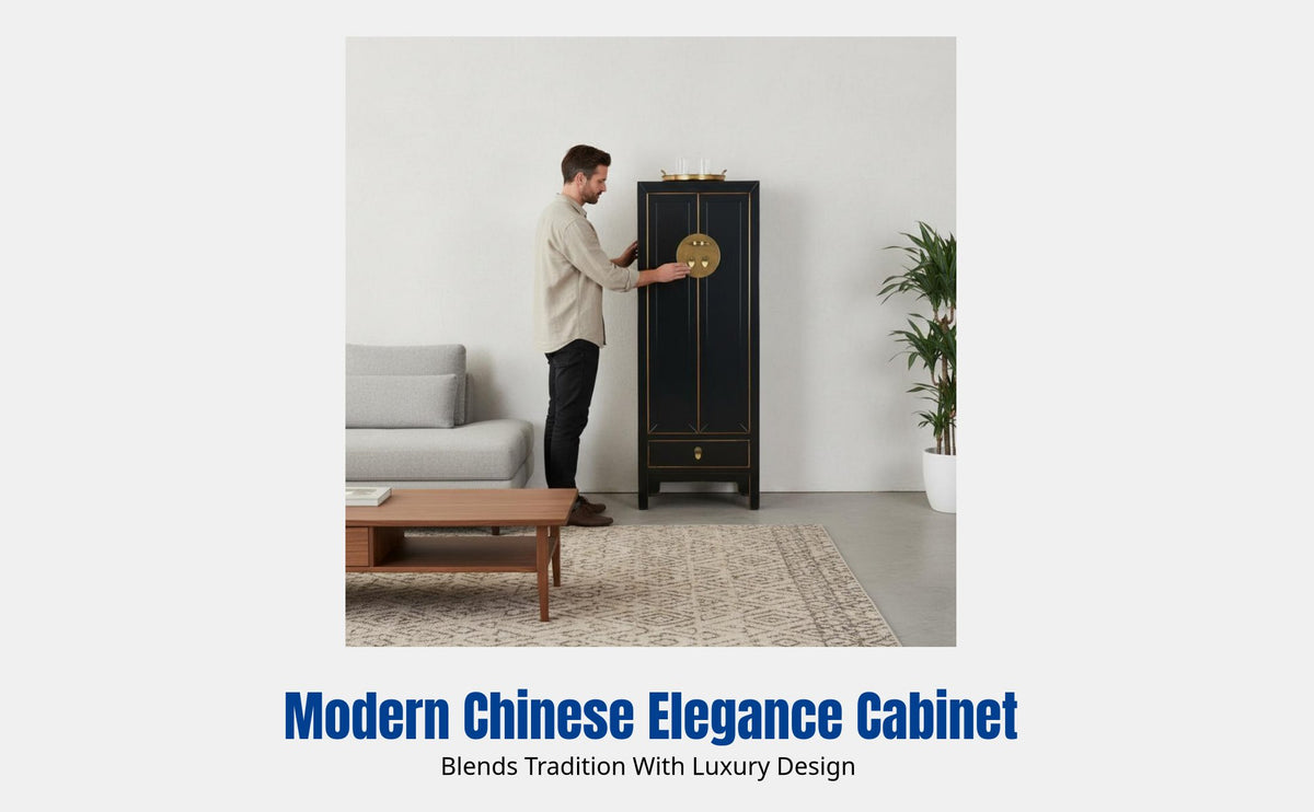 Bedroom Solid Wood Wardrobe, Double Door Cabinet, Modern Chinese Style, Living Room Storage, Vintage Standing Closet, Luxury Design, 2025 Model