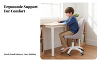 Adjustable Student Task Chair Ergonomic Design for study work, Bedroom, Parents