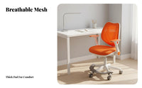 Adjustable Rolling Chair for children Ergonomic Design for Home, Students, Teenagers