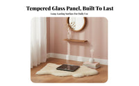 Electronic Physical Weight Scale High Accuracy Digital Bathroom Scale Weighing Machine Strengthened Glass Surface Step-On